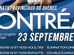 SUBMISSION ARTS UNITED: Championnats Provinciaux du Quebec