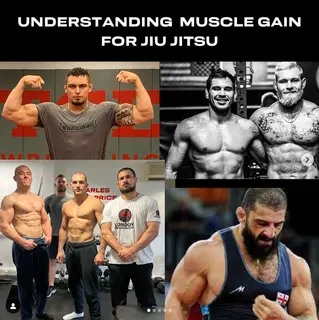 Understanding muscle gain for Jiu-Jitsu