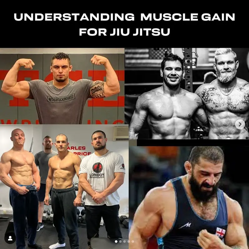 Understanding muscle gain for Jiu-Jitsu