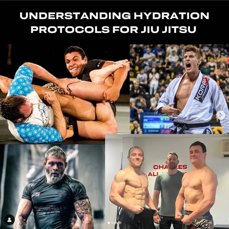 Understanding hydration protocols for Jiu-Jitsu