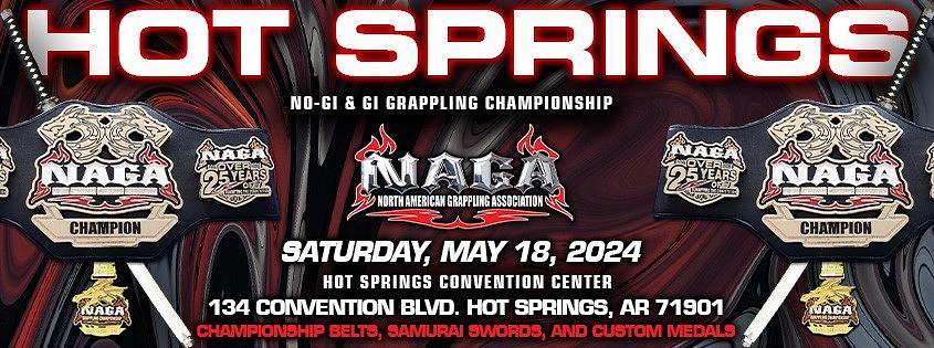 NAGA Hot Springs Grappling Championship (Arkansas)