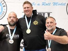 Roll Models 25, Gi/No-Gi, white, blue and purple!