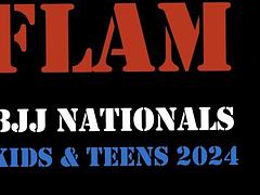 FLAM Brazilian Jiu Jitsu national Championschip 2024 for KIDS AND TEENS