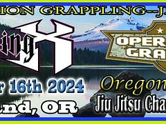 Grappling X 11/16/2024 Oregon State Jiu Jitsu Championships, Portland