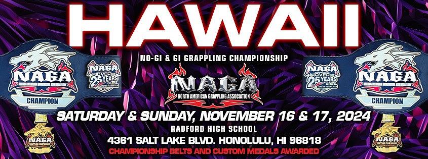 NAGA Hawaii Kids (13 & Under) Grappling Championship 2