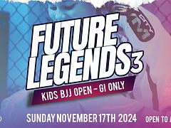 Future Legends 3 - Kids BJJ Open London