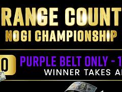 WSOJJ $2,500 ORANGE COUNTY NOGI PURPLE BELT CHAMPIONSHIP