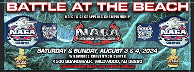 NAGA Battle at the Beach Teens (14-17) & Adults Grappling Championship