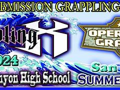 Grappling X 8/25/2024 San Diego Judo & Jiu Jitsu Summer Games
