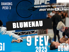1ª ETAPA CIRCUITO CATARINENSE MORMAII DE JIU-JITSU