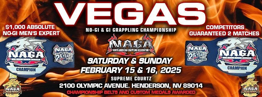 NAGA Vegas Teens & Adults (14 & Up) Grappling Championship
