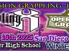 Grappling X 2/16/2025 San Diego Jiu Jitsu Championships. National City, CA