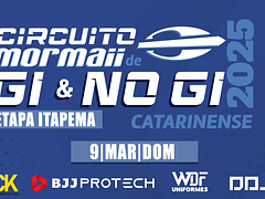 2ª ETAPA CIRCUITO CATARINENSE MORMAII DE JIU-JITSU 2025