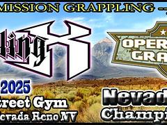 Grappling X 3/16/2025 Nevada State Jiu Jitsu Championship Reno NV