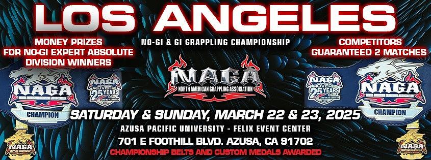 NAGA Los Angeles Kids (13 & Under) Grappling Championship