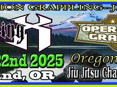 Grappling X 3/22/2025 Oregon State Jiu Jitsu Championships, Portland