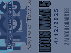 HCS Iron Man Challenge 5 No GI & Gi Divisions