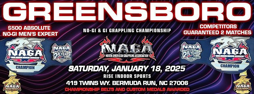 NAGA Greensboro Grappling Championship