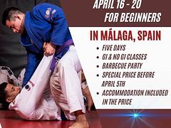 BJJ Camp in April for Beginners