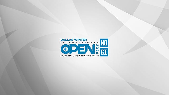 Dallas Winter International Open IBJJF Jiu-Jitsu No-Gi Championship 2026
