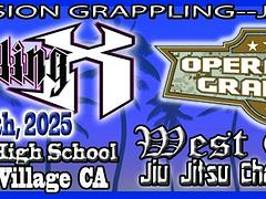 Grappling X 4/27/2025 West Coast Jiu Jitsu Championships. Westlake, CA