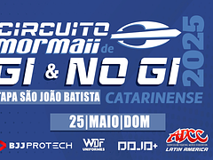 3ª ETAPA CIRCUITO CATARINENSE MORMAII DE JIU-JITSU 2025