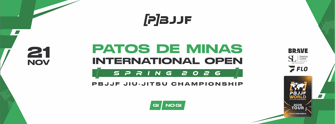 PBJJF Patos de Minas Spring International Open 2026