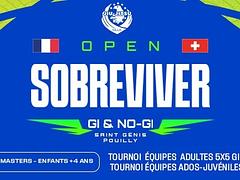 OPEN SOBREVIVER II GI & NO-GI ST GENIS POUILLY 2026