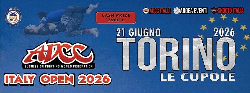 ADCC ITALY OPEN 2026