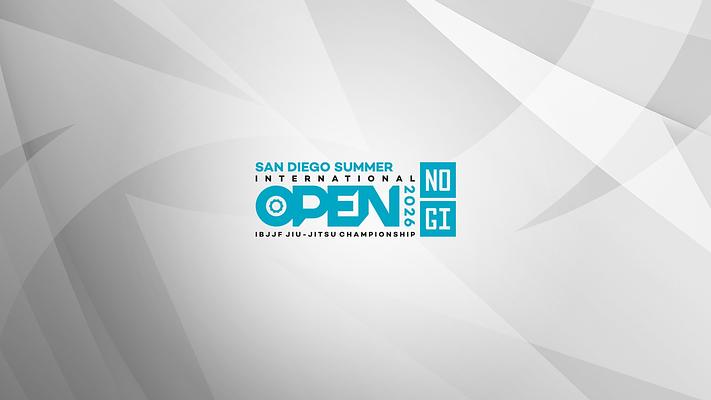 San Diego Summer International Open IBJJF Jiu-Jitsu No-Gi Championship 2026