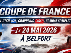COUPE DE France – COMBAT JIU JITSU ( GI),  GRAPPLING (NOGI),  COMBAT COMPLET LIGHT ( NOGI)