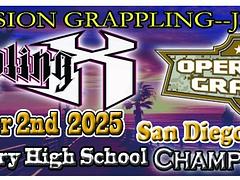 Grappling X 11/2/2025 San Diego Jiu Jitsu Championships. San Diego