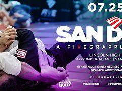 FIVE GRAPPLING SAN DIEGO GI & NOGI | 07.25.21