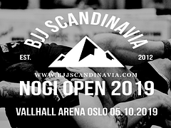 BJJ Scandinavia NoGi Open 2019