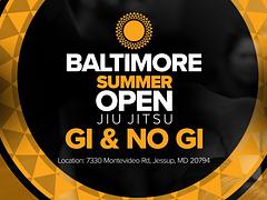PBJJF Baltimore Summer Open