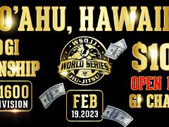 WSOJJ: Cash Prize O'ahu Gi and NoGi Championship