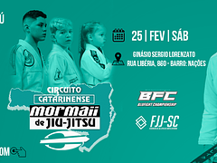 1ª ETAPA CIRCUITO CATARINENSE MORMAII DE JIU-JITSU