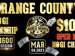 WSOJJ: Cash Prize Orange County Gi and NoGi Tournament
