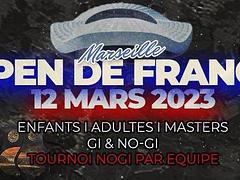 JIU-JITSU OPEN DE FRANCE GI & NO-GI 2023