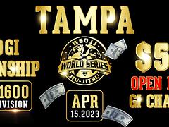 WSOJJ: TAMPA CASH PRIZE GI AND NOGI TOURNAMENT