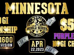 WSOJJ: Minnesota Cash Prize Gi and NoGi Tournament