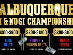 WSOJJ: ALBUQUERQUE CASH PRIZE GI AND NOGI TOURNAMENT