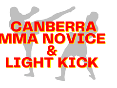 Canberra MMA Novice & Light Kick
