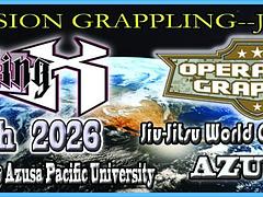 Grappling X 5/9/2026 Jiu Jitsu World Championships, Azusa, CA