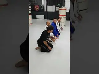 The Blessing After Brazilian Jiu Jitsu class by Professor Arlans Siqueira