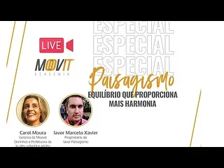 [LIVE] PAISAGISMO: EQUILIBRIO QUE PROPORCIONA MAIS HARMONIA