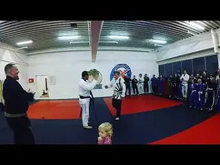 Blue belt promotion