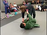 Prof. Leka in action at a WonderWomen open Mat