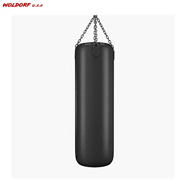 Punching Kicking Bag Traditional 4 feet Filled 80lbs NO Logo Plain Made in USA