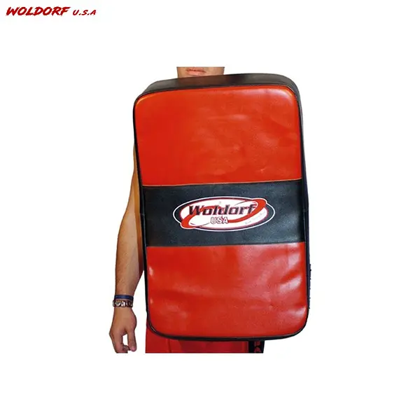 Kick Shields in leather for heavy hitters
